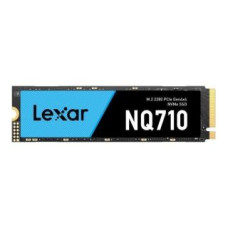 Lexar Cietais disks SSD Lexar  SSD||NQ710|500GB|Heatsink M.2|PCIe Gen4|NVMe|Write speed 1700 MBytes/sec|Read speed 4400 MBytes/sec|TBW 170 TB|MTBF 150000 hours|LNQ710X500G-RNNNG