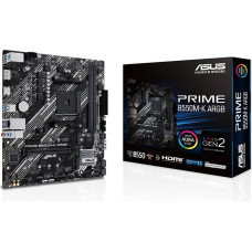 Asus Pamatplate AMD procesorsiem Asus  MB AMD B550 SAM4 MATX/PRIME B550M-K ARGB