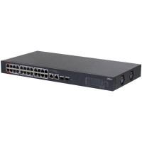 Dahua Nevadāms centrmezgls DAHUA  Switch||CS4226-24ET-375|Type L2|Desktop/pedestal|PoE ports 24|375 Watts|DH-CS4226-24ET-375