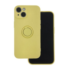 Ilike Aizmugurējais vāciņš iLike Samsung Galaxy A35 5G Finger Grip case Yellow