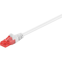 Goobay Parveidotājs Goobay  Patch Cable | 68633 CAT 6 U/UTP | PVC | Cable length: 1 m | White