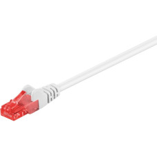 Goobay Parveidotājs Goobay  Patch Cable | 68633 CAT 6 U/UTP | PVC | Cable length: 1 m | White