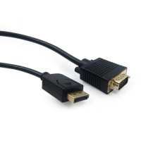 Gembird Monitoru piederums Gembird  CABLE DISPLAY PORT TO VGA 1.8M/CCP-DPM-VGAM-6