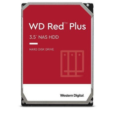 Western Digital Cietais disks HDD Western Digital  HDD||Red Plus|4TB|SATA|256 MB|5400 rpm|3,5
