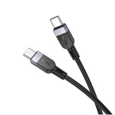 Hoco Kabelis Hoco  X109 Energy 60W silicone charging data cable C to C(L=1M) Black