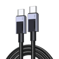 Ugreen Kabelis Ugreen  Type C 2.0 Male To Type C 2.0 Male 5A Data Cable 2M Black