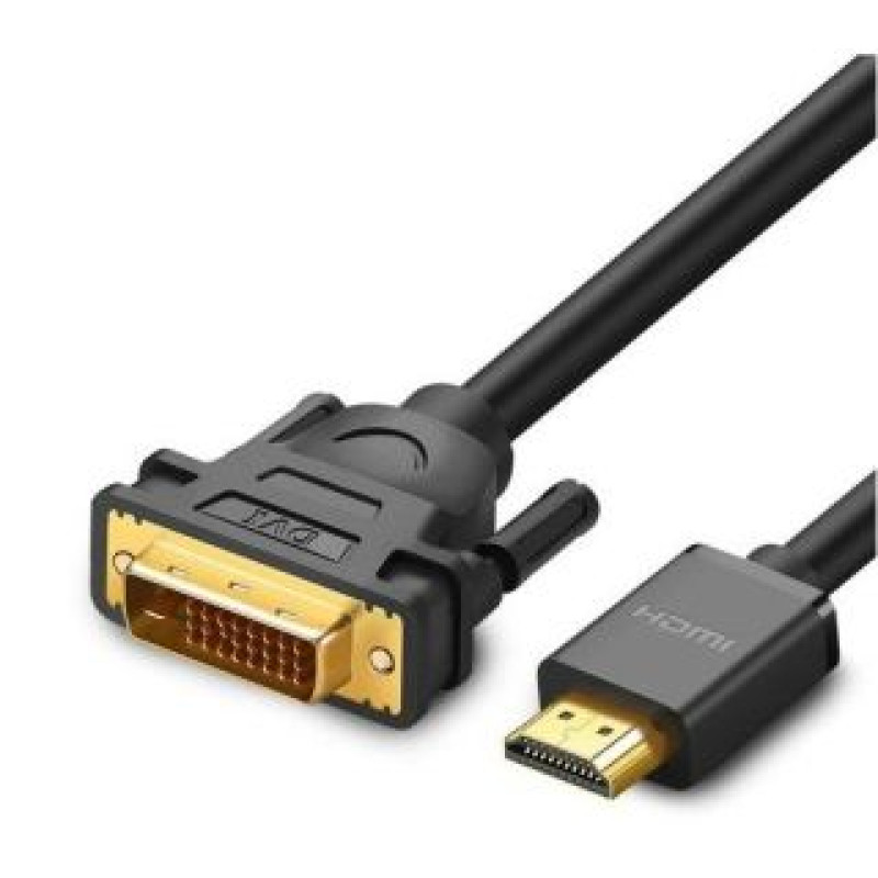 Ilike Parveidotājs iLike  Ugreen cable HDMI - DVI 4K 60Hz 30AWG cable 1m Black