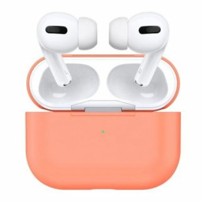 - Aizmugurējais vāciņš - Apple Чехол for AirPods Pro Silicone Papaya