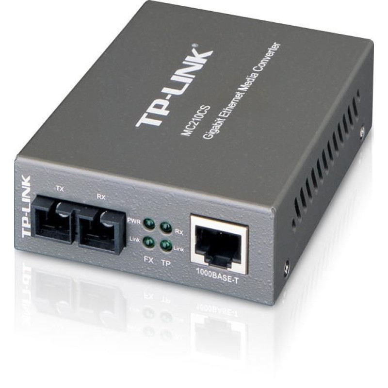 Tp-Link Serveru  - Citi piederumi TP-Link  NET MEDIA CONVERTER 15KM/FX-LX/LH MC210CS