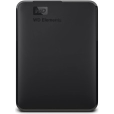 Western Digital Cietais disks HDD Western Digital  External HDD||Elements Portable|WDBHJS0060BBK-WESN|6TB|USB 3.0|Colour Black|WDBHJS0060BBK-WESN