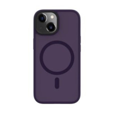 Connect Aizmugurējais vāciņš Connect Apple iPhone 14 Hybrid Case With Magnetic PC+TPU Deep Purple