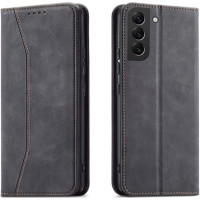 Hurtel Aizmugurējais vāciņš Hurtel  Magnet Fancy Case for Samsung Galaxy S23 Ultra flip cover wallet stand black