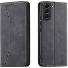 Hurtel Aizmugurējais vāciņš Hurtel  Magnet Fancy Case for Samsung Galaxy S23 Ultra flip cover wallet stand black