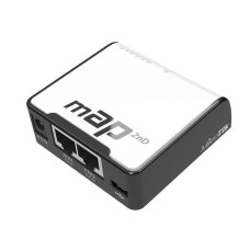 Mikrotik Rūteris Mikrotik  Access Point||IEEE 802.3af|IEEE 802.3at|IEEE 802.11 b/g|IEEE 802.11n|2x10Base-T / 100Base-TX|RBMAP2ND