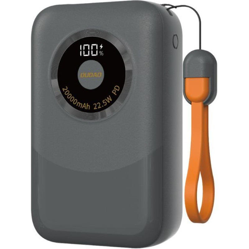 Dudao Ārējais akumulators Dudao  Powerbank Dudao K21Pro Mini 20000mAh 22.5W - gray