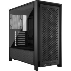 Corsair Datoru korpusi Corsair  PC Case | Frame 4000D RS Modular | Black | Mid-Tower | Power supply included No