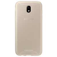 Samsung Aizmugurējais vāciņš Samsung  J5 2017 Jelly Cover EF-AJ530TFEG Gold