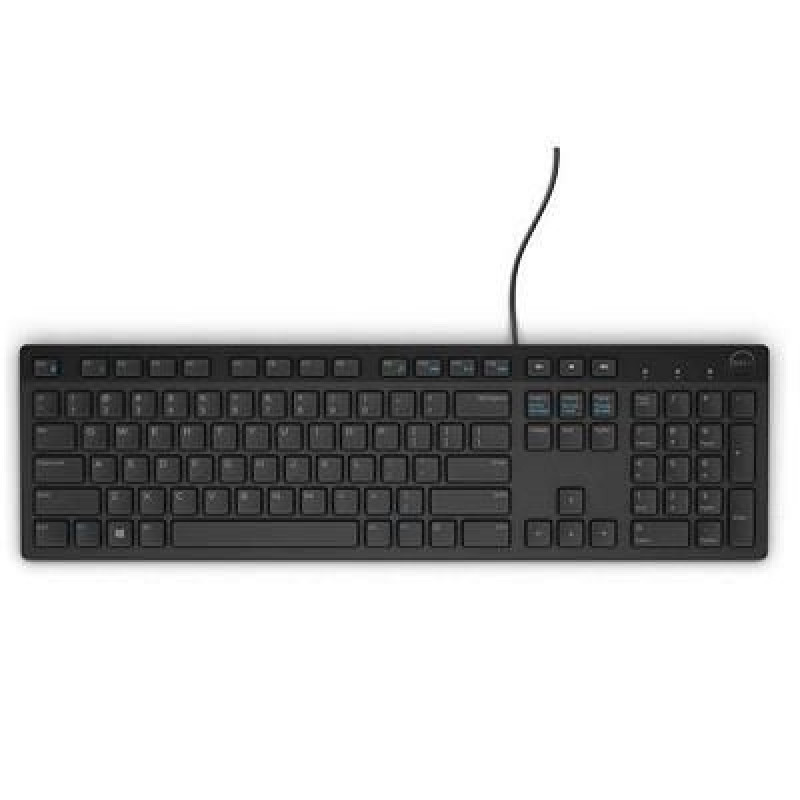 Dell Datora tastatūra Dell  KEYBOARD KB216 EST/BLACK 580-ADHG