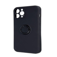 Ilike Aizmugurējais vāciņš iLike Apple Finger Grip case for iPhone 16 Pro 6,3 Black