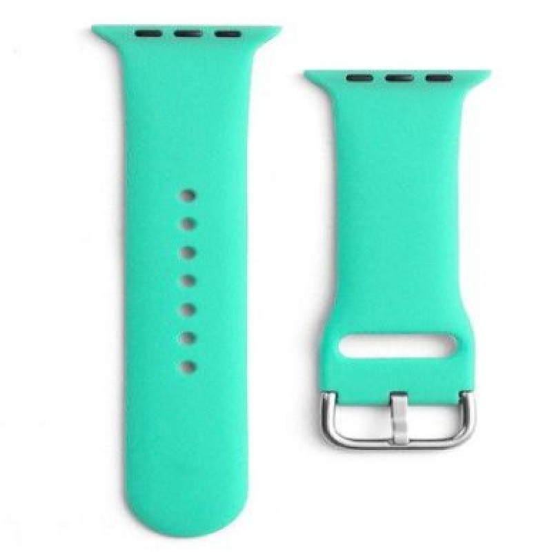 Ilike Siksniņa iLike  Strap APS Silicone Watch Band Ultra / 8/7/6/5/4/3/2 / SE (49/45/44 / 42mm) Strap Watchband Mint