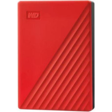 Western Digital Cietais disks HDD Western Digital  External HDD||My Passport|6TB|USB 2.0|USB 3.2|Red|WDBR9S0060BRD-WESN