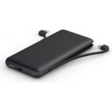 Belkin Ārējais akumulators Belkin  BOOST CHARGE Plus Power Bank 10000 mAh, Integrated LTG and USB-C cables, Black, 18 W
