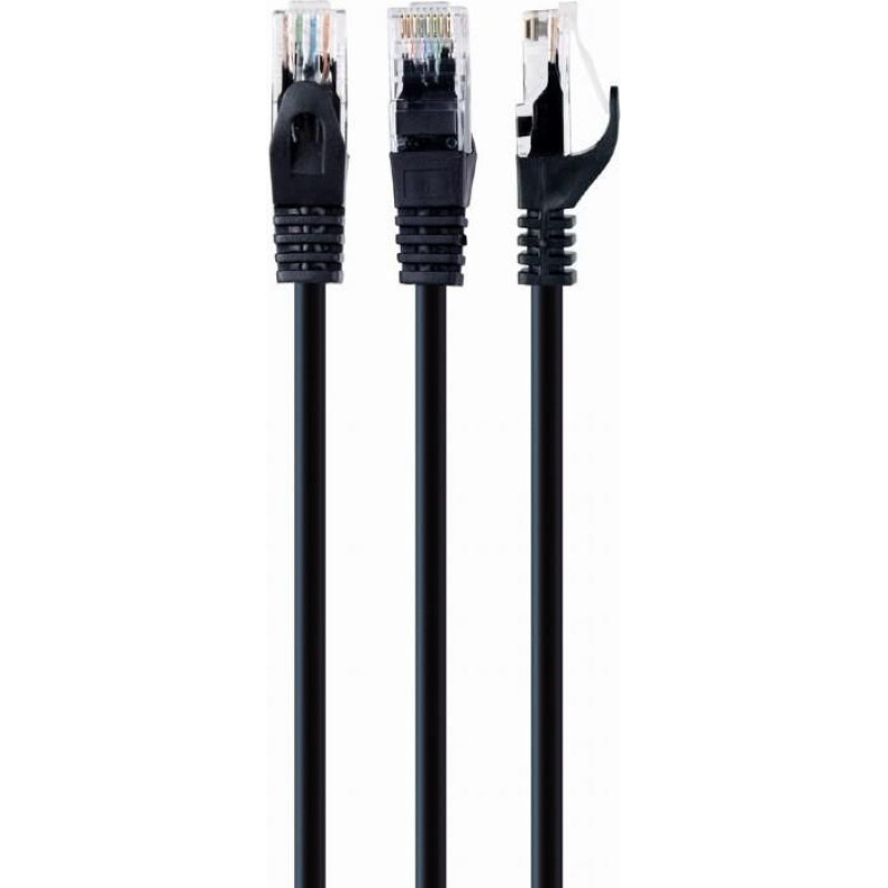 Gembird Nevadāms centrmezgls Gembird  PATCH CABLE CAT6 UTP 0.25M/PP6U-0.25M/BK