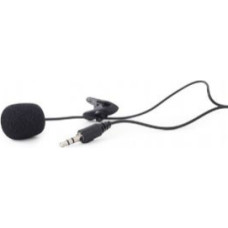Gembird Vadu austiņas Gembird  Clip-on microphone MIC-C-01 Black