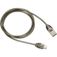 Canyon Kabelis Canyon  UM-5 Micro USB 2.0 standard cable Dark Gray