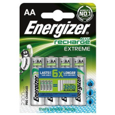 Energizer Cita datorprece Energizer  AA/HR6, 2300 mAh, Rechargeable Accu Extreme Ni-MH, 4 pc(s)