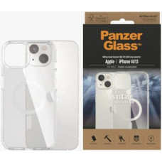 Panzerglass Aizmugurējais vāciņš PanzerGlass - HardCase MagSafe Compatible Back protection, Apple, iPhone 14/13, 100% Recycled Polyurethane (TPU), Clear