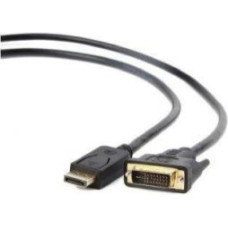 Gembird Monitoru piederums Gembird  CABLE DISPLAY PORT TO DVI/1.8M CC-DPM-DVIM-6