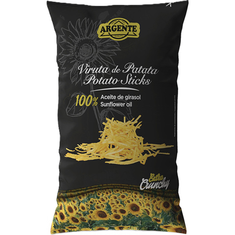 PAPAS ARGENTE Karpeļu čipsi strēmelēs 180g