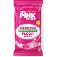 THE PINK STUFF mitrās salvetes grīdas tīrīšanai 20gab