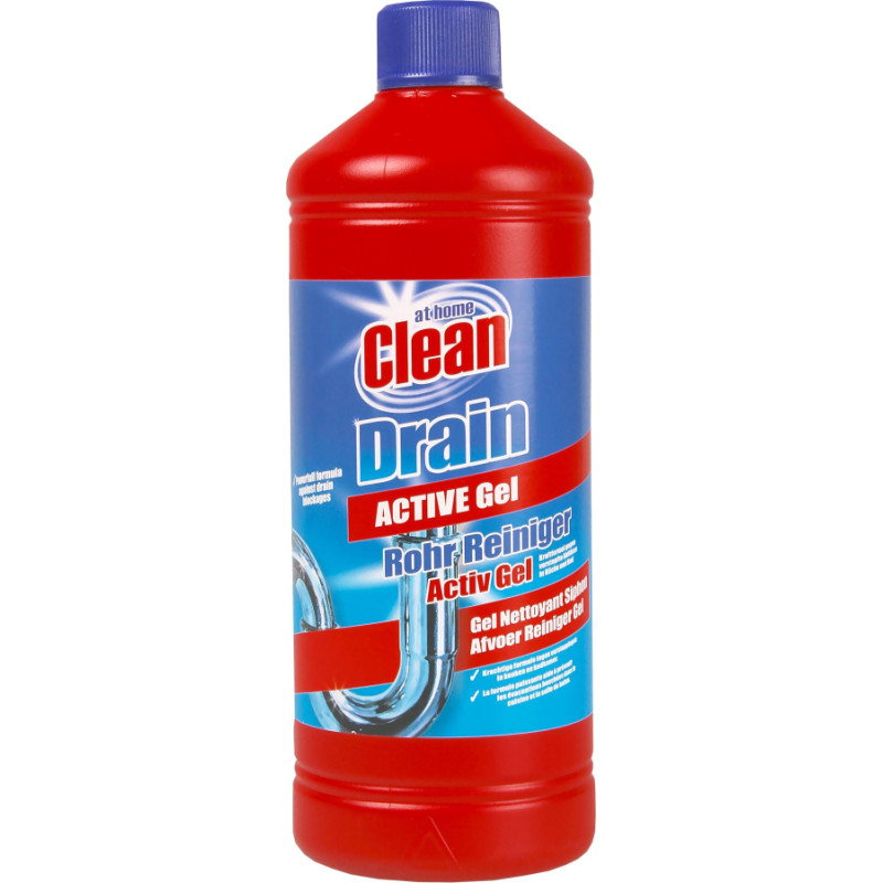 AT HOME Clean cauruļu tīrīšanas līdzeklis 1L