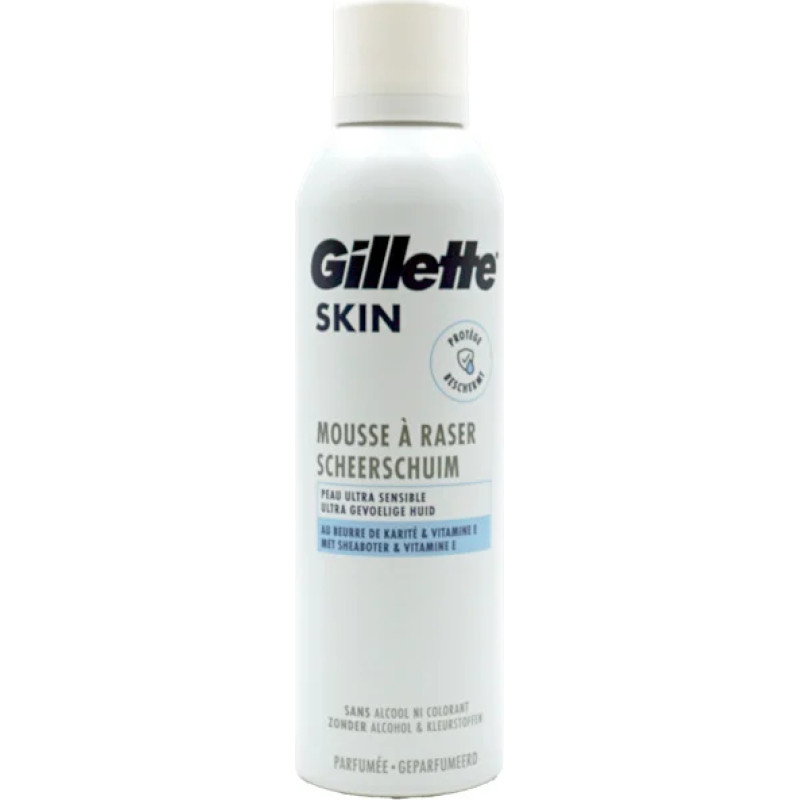 GILLETTE Ultra Sensitive skūšanās želeja jutīgai ādai 240ml