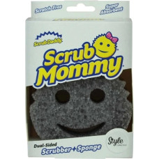 SCRUB DADDY Scrub Mommy Grey divpusējs sūklis