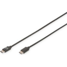 Digitus Kabelis Digitus  USB Type-C Connection Cable AK-300138-018-S USB Male 2.0 (Type C), USB Male 2.0 (Type C), Black, 1.8 m