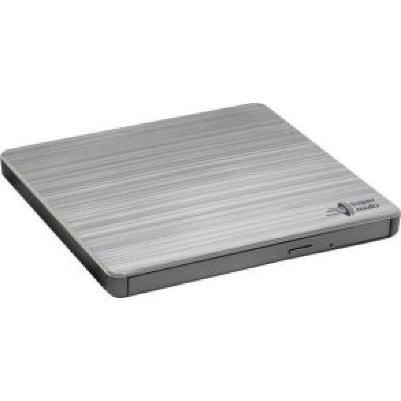 H.l Data Storage Serveru  - Citi piederumi H.L Data Storage  Ultra Slim Portable DVD-Writer GP60NS60 Interface USB 2.0, DVD±R/RW, CD read speed 24 x, CD write speed 24 x, Silver, Desktop/Notebook