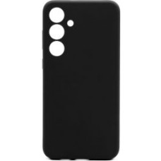 Connect Aizmugurējais vāciņš Connect Samsung Galaxy S24 Premium Quality Magnetic Soft Touch Silicone Case Black