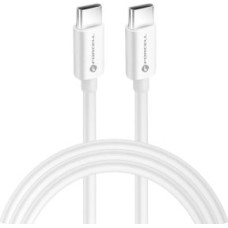 Forcell Kabelis Forcell  FORCELL F-ENERGY C339 cable Type C to Type C PD QC4.0 5A 100W 2 m white