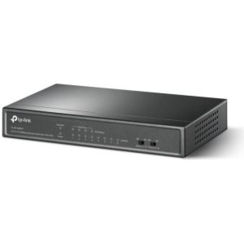 Tp-Link Nevadāms centrmezgls TP-Link  Switch||TL-SF1008LP|Desktop/pedestal|8x10Base-T / 100Base-TX|PoE ports 4|TL-SF1008LP