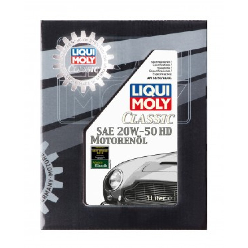 Liqui Moly Engine oil Classic Motorenöl SAE 20W-50 HD 1L