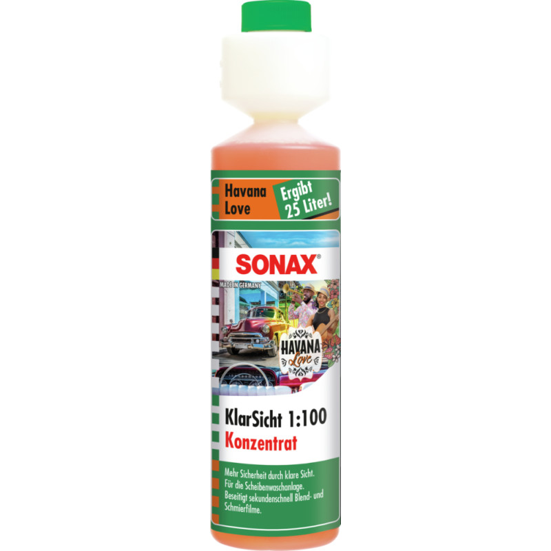 Sonax Windshield Wash Concentrate Havana Love 1:100
