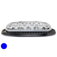 Startax LED horizontāls signāla lukturis, zils 90,00 x 20,00 x 18,00 mm