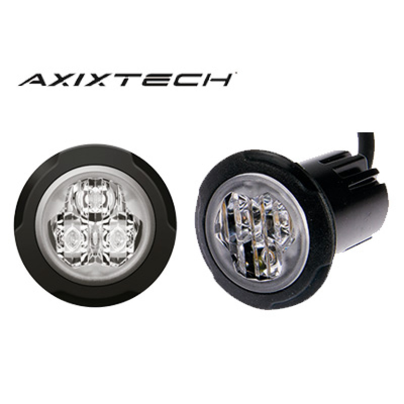 Светодиодная горизонтальная сигнальная головка Axixtech, красная, ø 36,00 мм