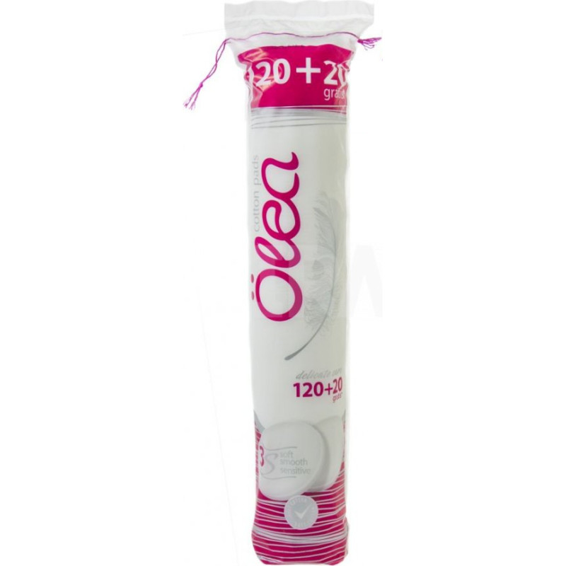 OLEA cotton pads 120+20pcs