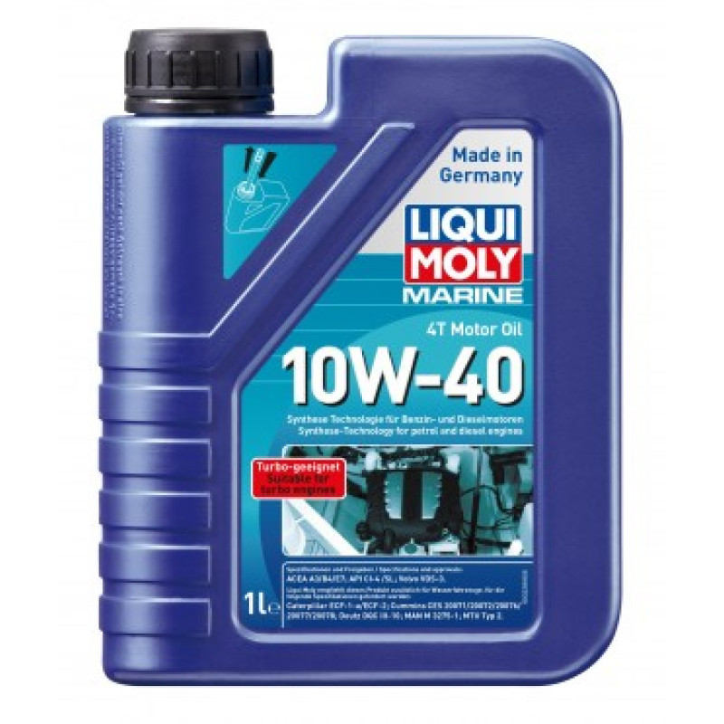 Liqui Moly Water vehicle oil Marine 4T Motor Oil 10W-40 5L