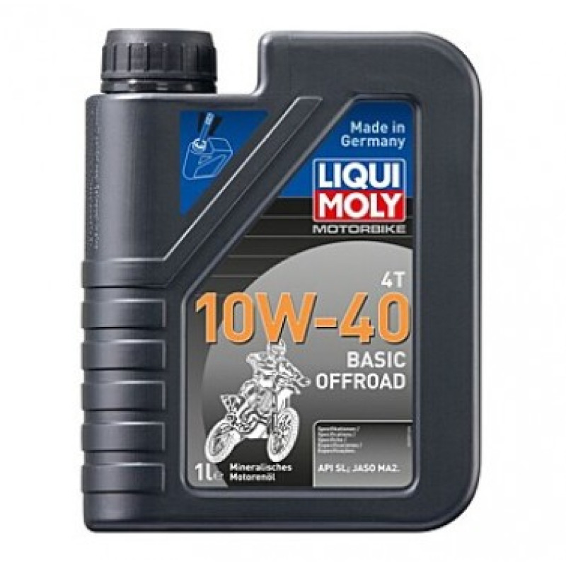 Liqui Moly Motorcycle oil Motorbike 4T 10W-40 Basic Offroad