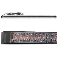 Axixtech LED bākuguņu panelis, dzeltens 1059.00 x 53.00 x 32.00mm